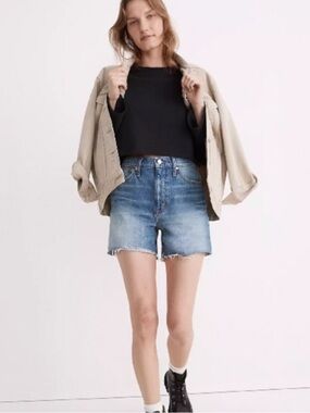 Madewell Relaxed Mid Length Denim Shorts size 29